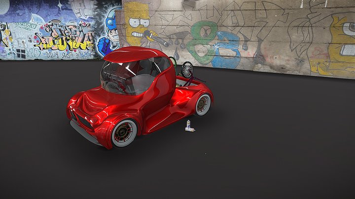 city car 3D Model