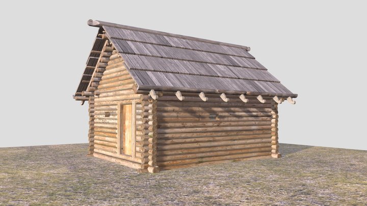 Plisnesk - House XII-XIII c. v1 3D Model