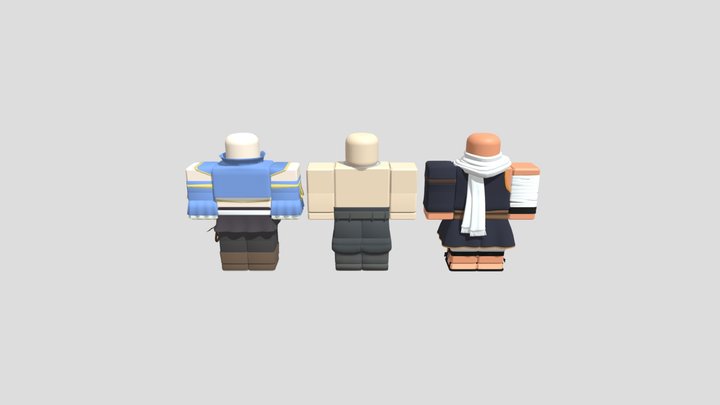 Fairy Tail 3D Clothing 3D Model