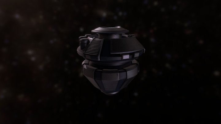 Turret Hub 3D Model