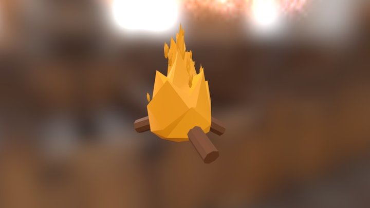Bonfire 3D Model