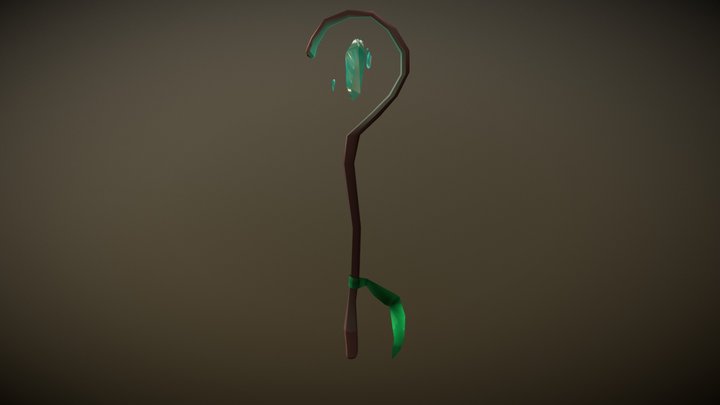 Staff of Eclipse 3D Model