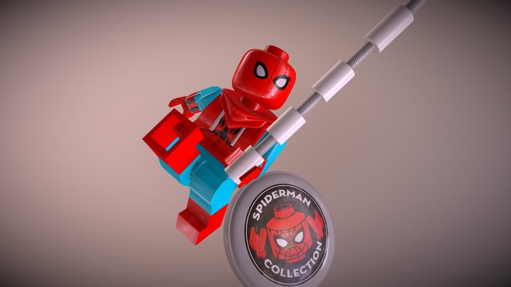 Spiderman Collection Lego #1 3D Model