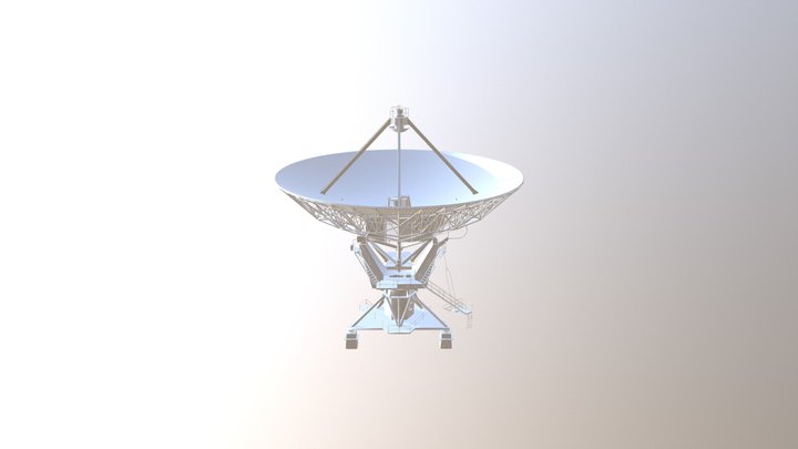 VLA Telescope 3D Model