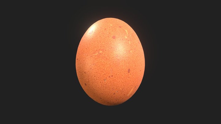 Egg 3D Model