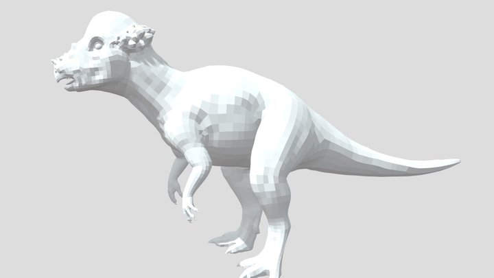 Pachycephalosaur 3D Model