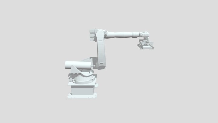 KUKA Robot KR 210-2K W Gripper 3D Model