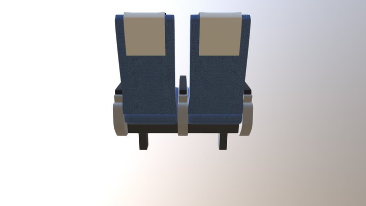 train chair 3D Model