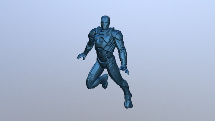 Iron Man 3 Mark 16 3D Model