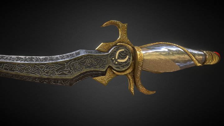 Time Dagger ||  Prince of persia 3D Model