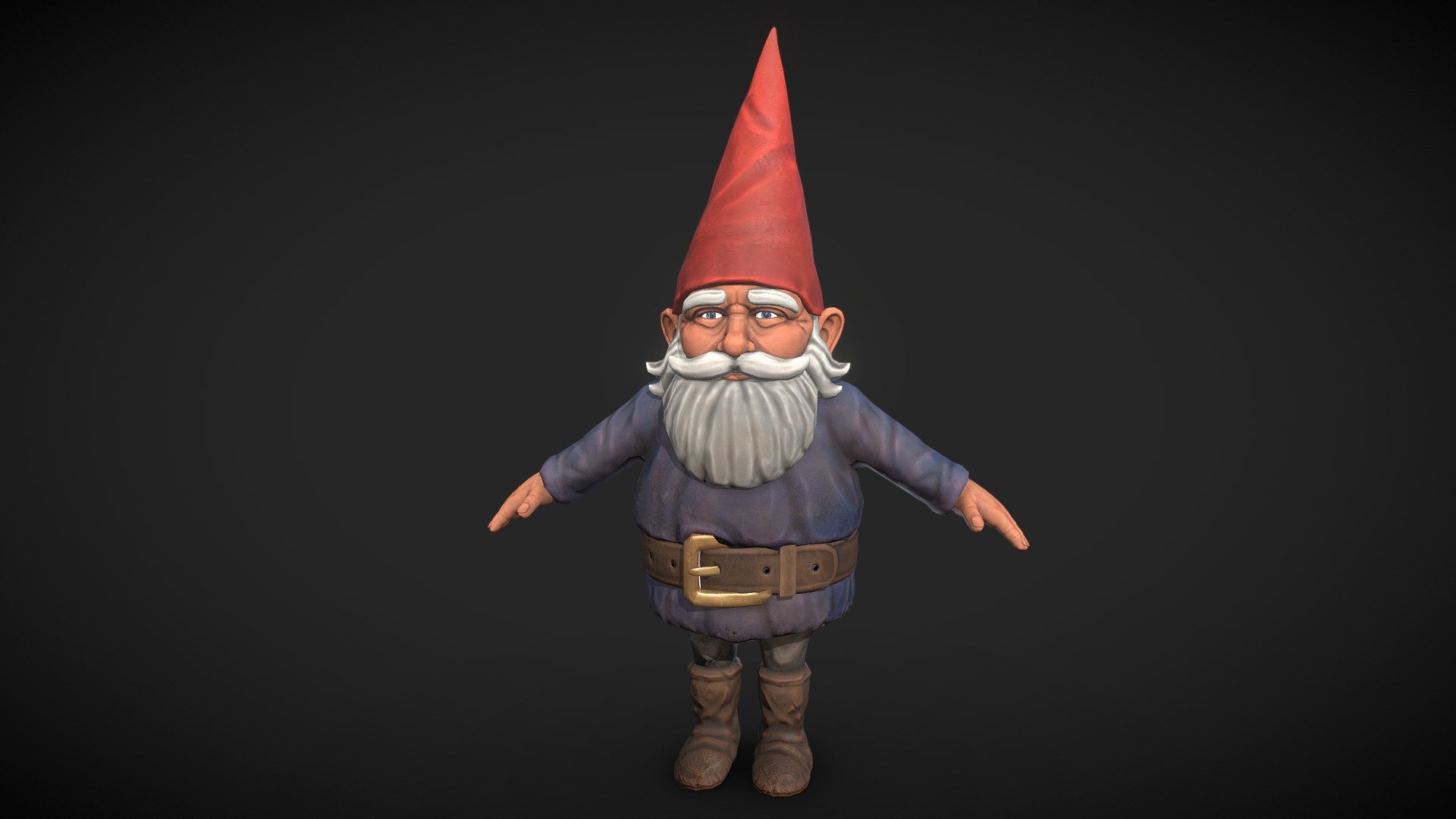 Gnome - 3D model by Joel D (@StylizedCube) [a975508] - Sketchfab