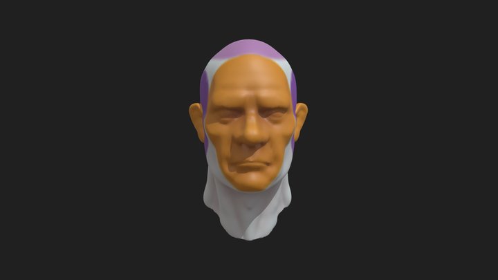 Head_Male_HW6 3D Model