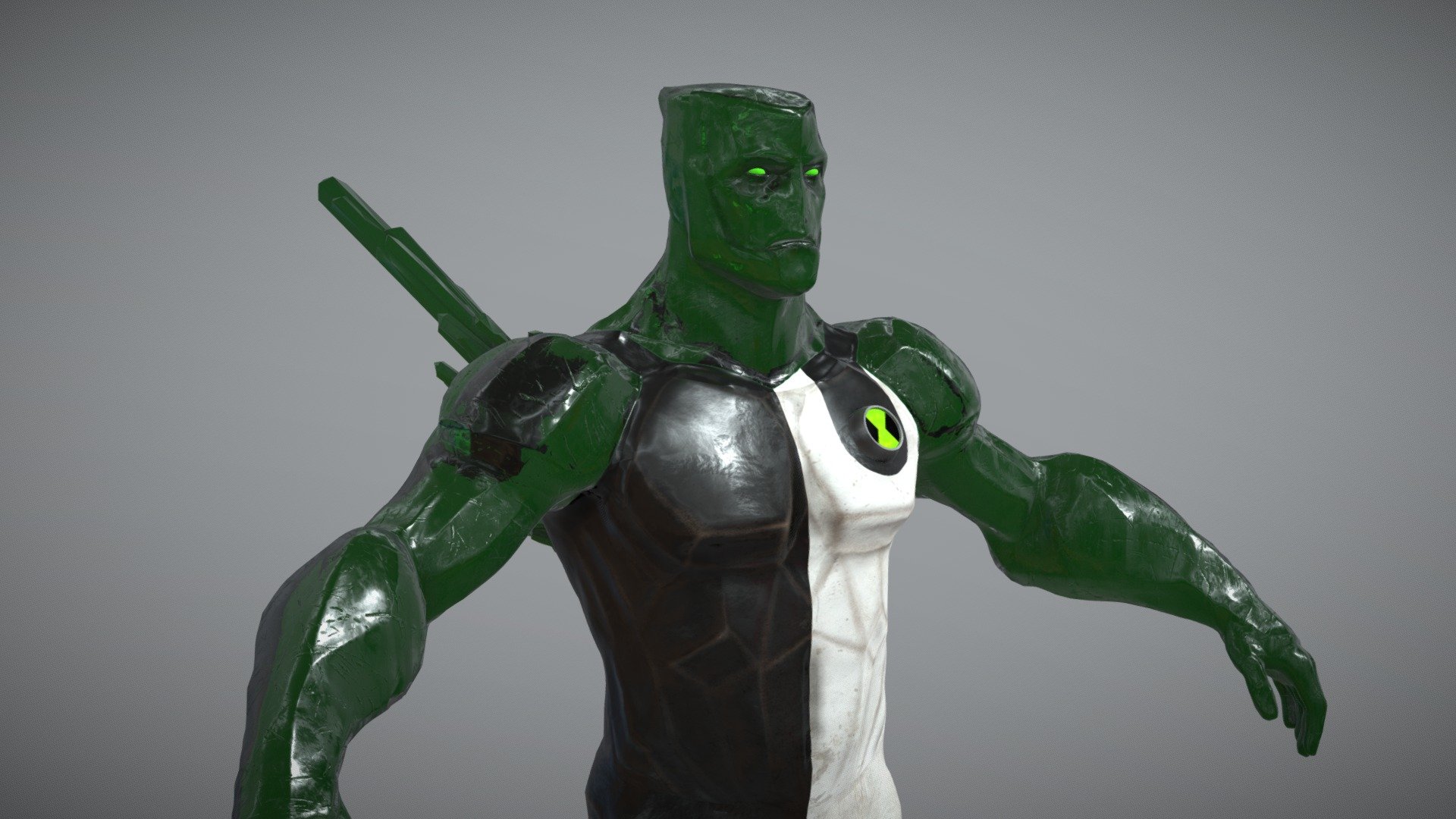 Ben 10 Diamondhead - Download Free 3D model by alnmathew (@alnmathew)  [a976630]