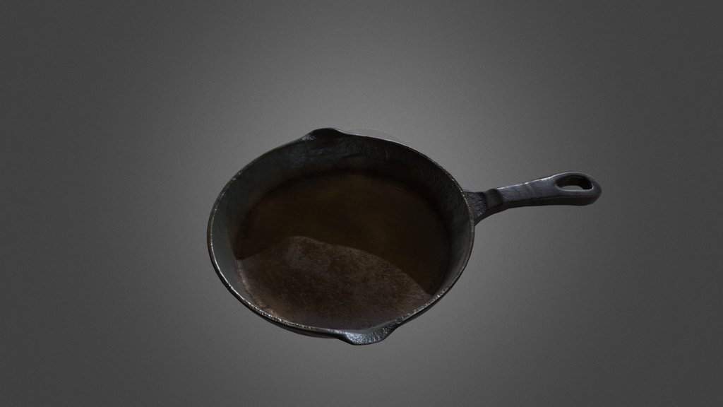 Old frying pan