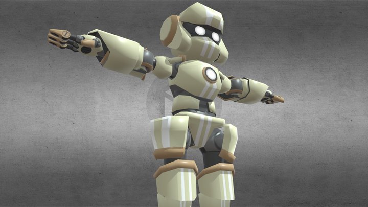 CompanDroid Template 3D Model