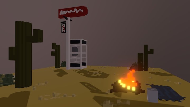 Stranded 3D Model