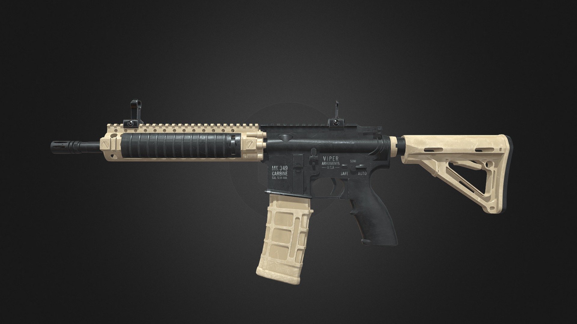 M4A1 - Download Free 3D model by barol.og [a979a7e] - Sketchfab