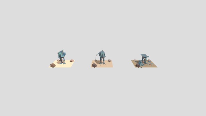 Damage 3D Model