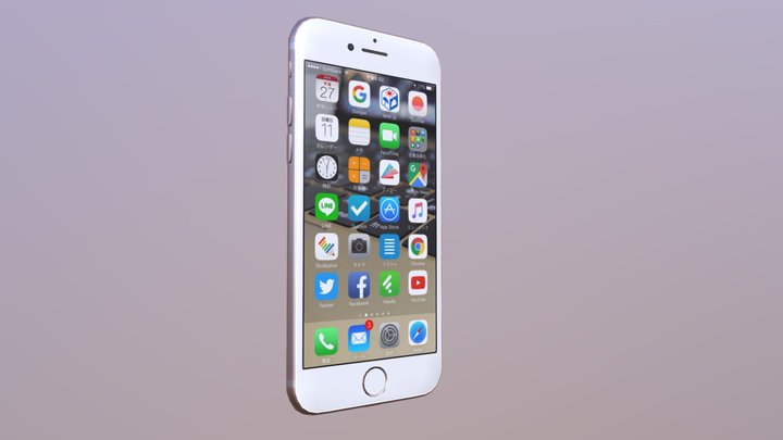 Iphone8 3D Model
