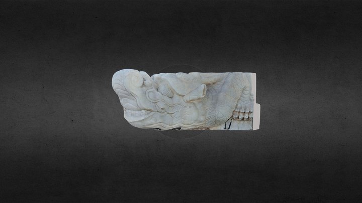 Cabeza de dragón / Dragon's head 3D Model