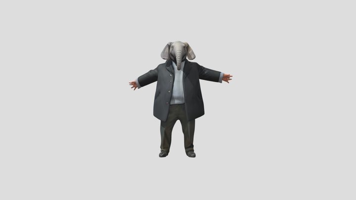 Mr gojo 3D Model