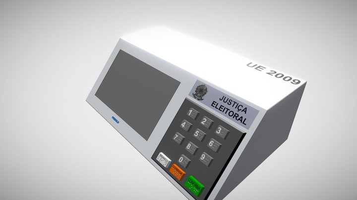Urna Eletronica 3D Model