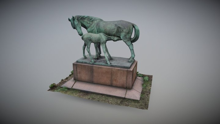 Äidinrakkaus 3D Model