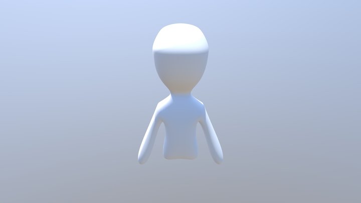 chibi character 3D Model