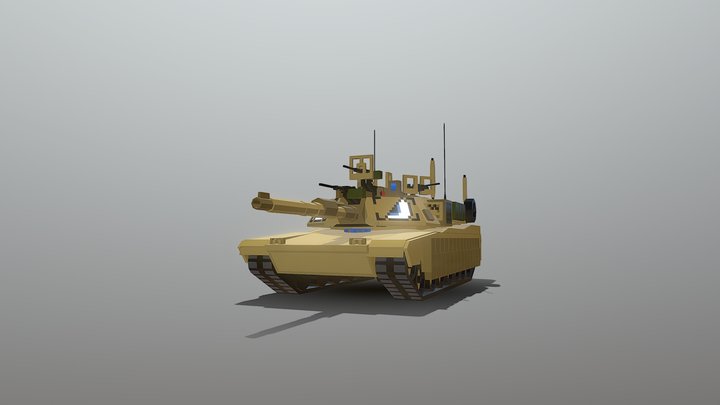M1A2 SepV3 Abrams 3D Model