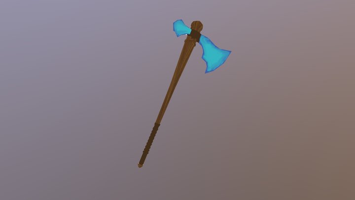 Ice Axe 3D Model