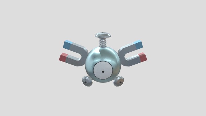 P06 Magnemite 3D Model