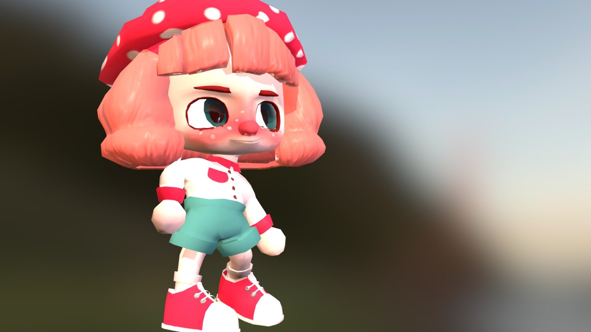 Mushroom Girl