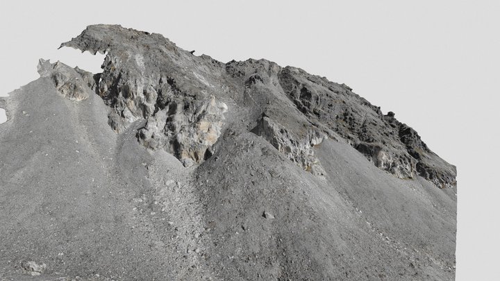 La Roussette Rock Glacier 2017.09.25 3D Model