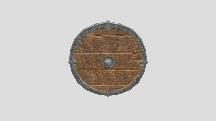 Medieval Shield 3D Model