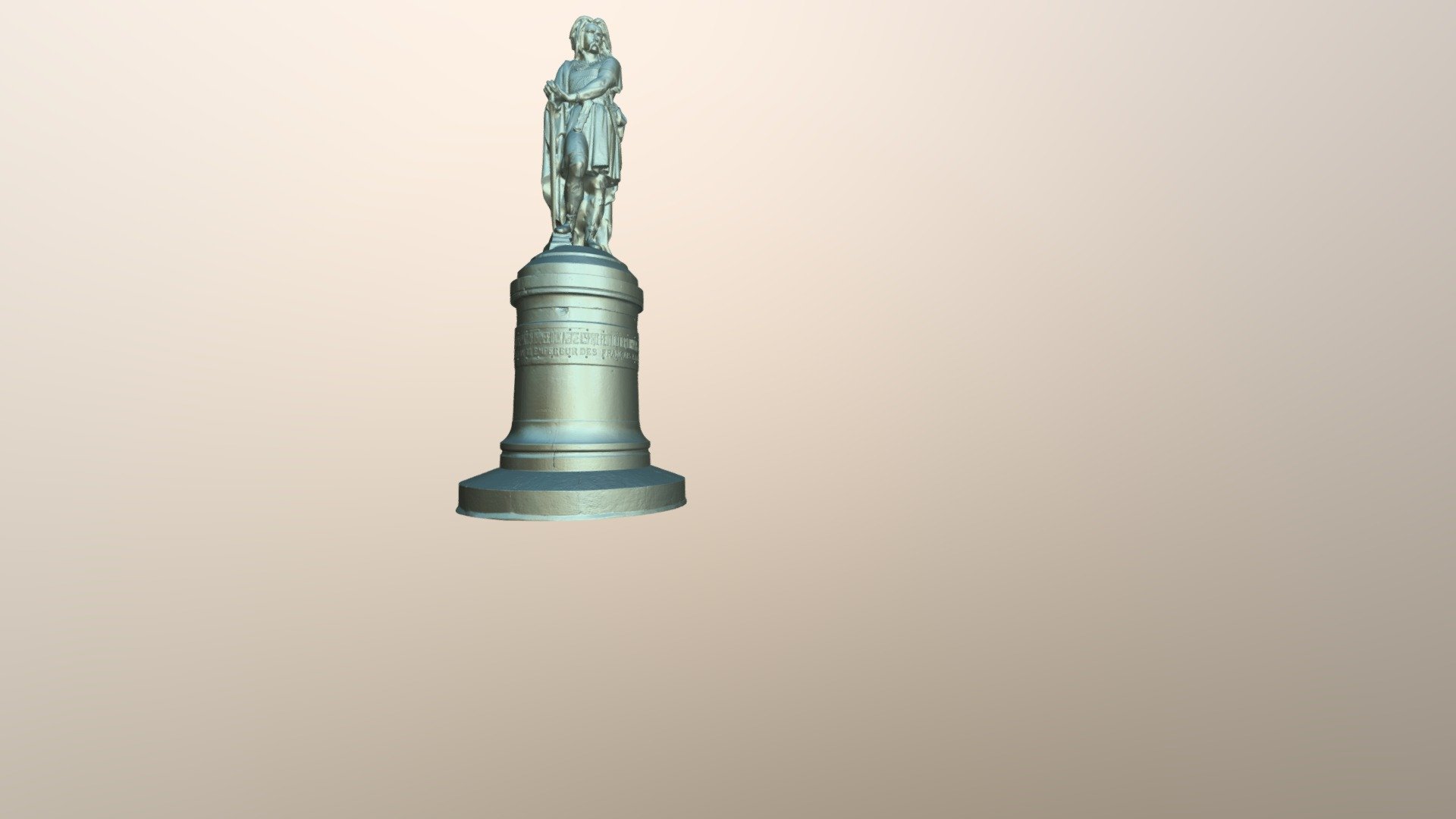 Vercingetorix — Sketchfab embed 3D viewer