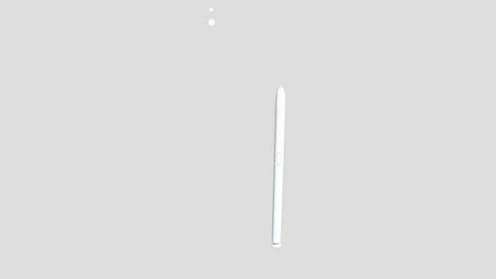 Samsung S24 Ultra S-pen 3D Model