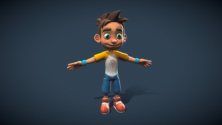 Boy 3D Model