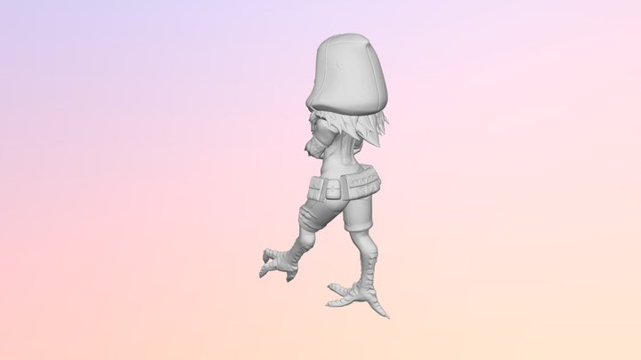 A young adventurer 3D Model