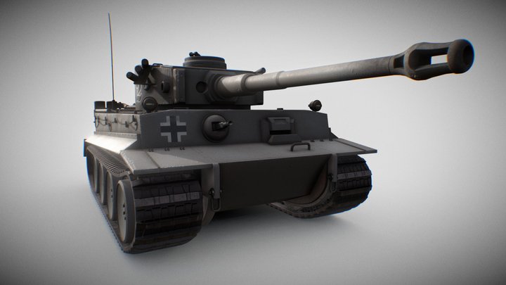 Tiger-tank 3D models - Sketchfab