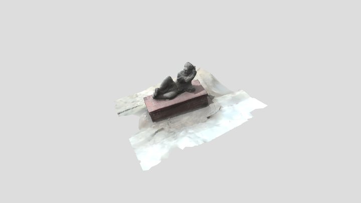 Environment Object with 4 Chunks 3D Model