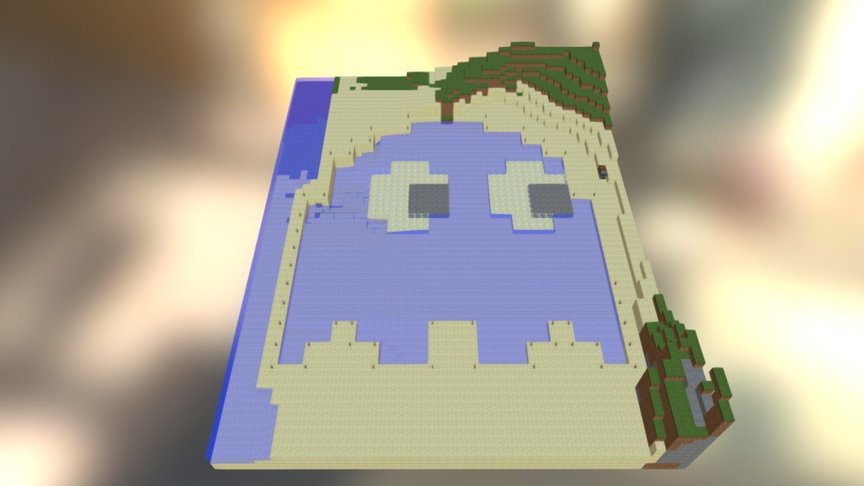 Blinky via Mineways Export Render