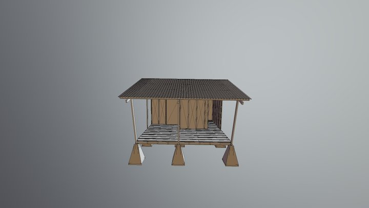 Mini cabin 3D Model