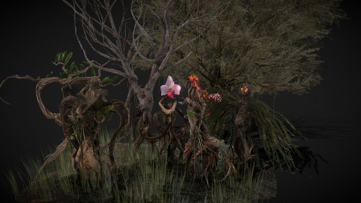 Plant People 3D Model