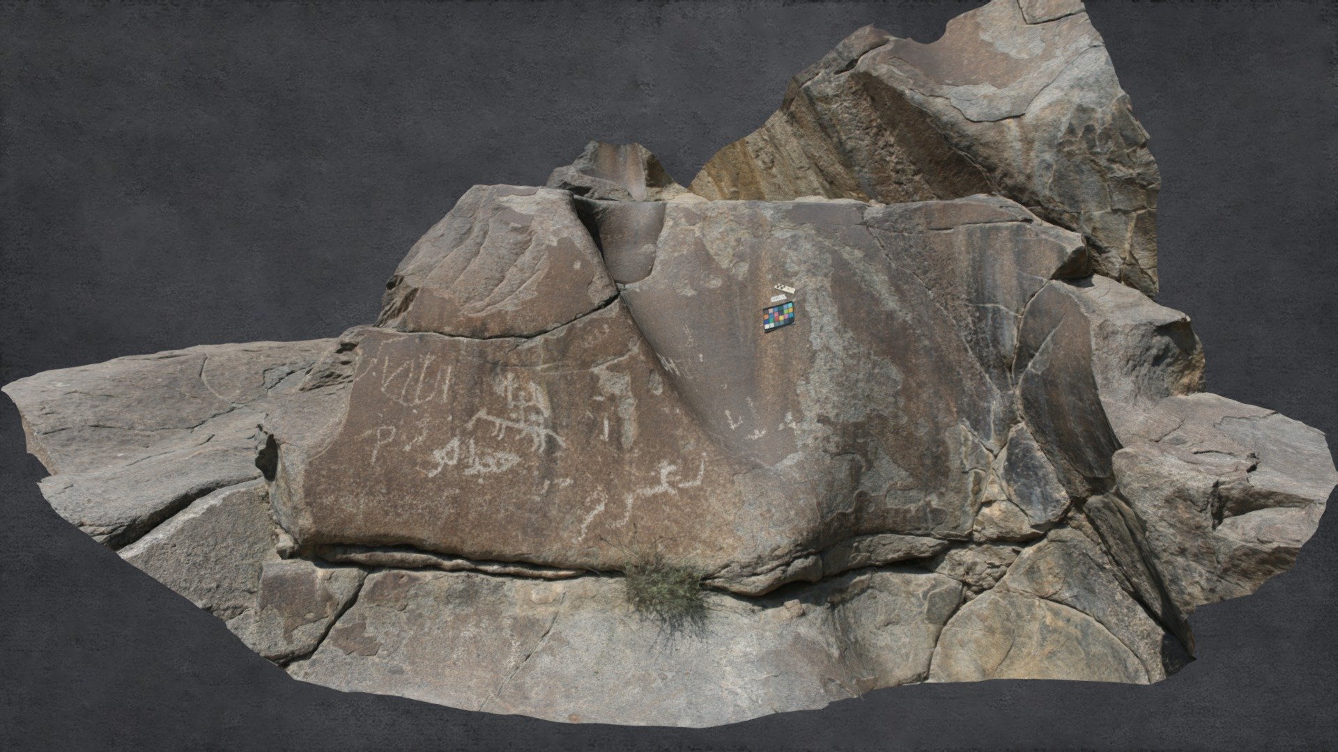 Rock Carving at Chilas-VIII (Rock 16) - 3D model by cvlablums [a98589b ...