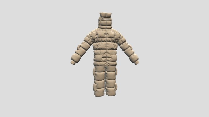 Nabee Winter Suit 3D Model