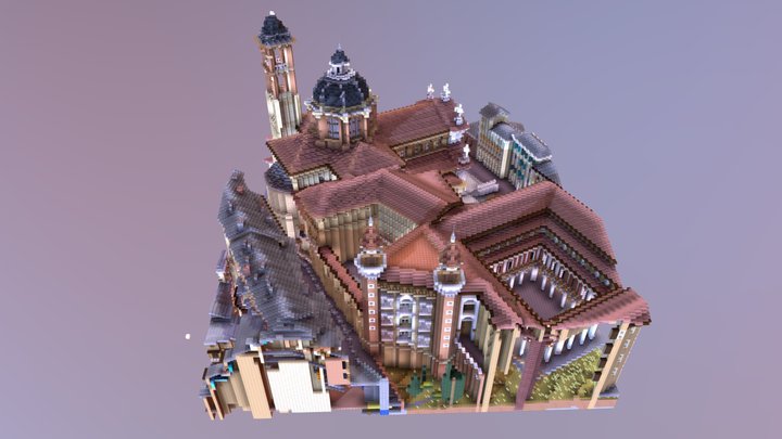 Palazzo Ducale di Urbino 3D Model