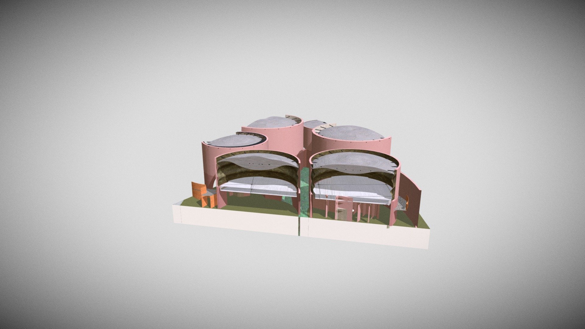 Lucien Mount BFR.8 / Sectional Chunk Model