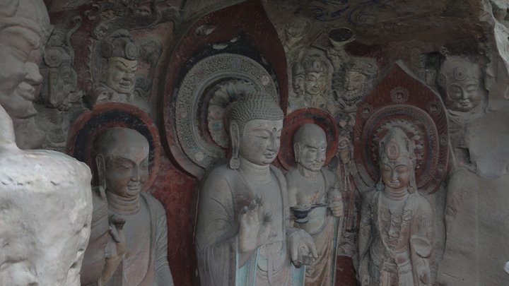 Big Buddha Niche 3D Model