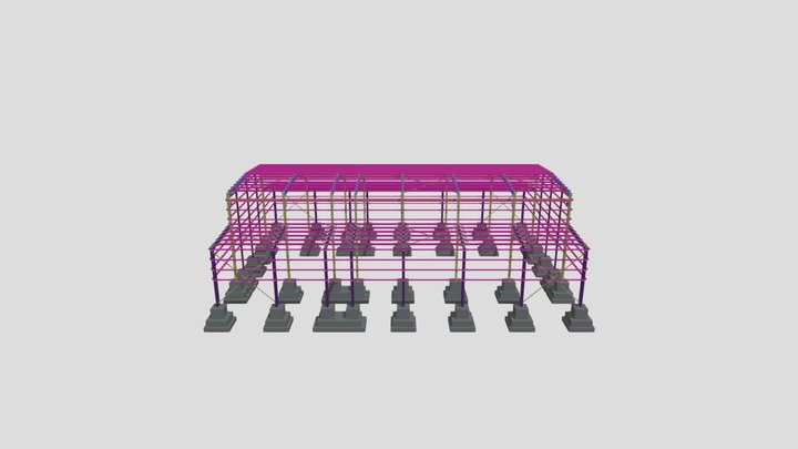 WARE HOUSE- HRS (COLLAB WITH FORGE STEEL) 3D Model