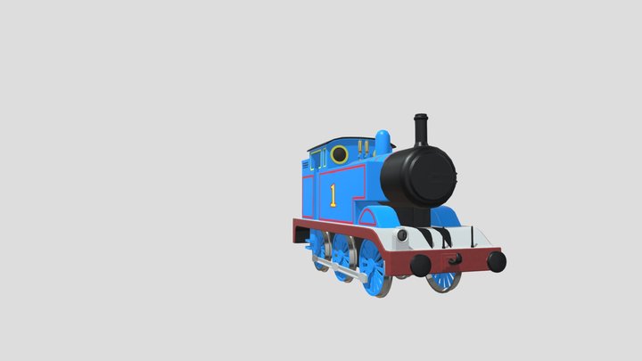 Thomas The Tank Engine 3D Model